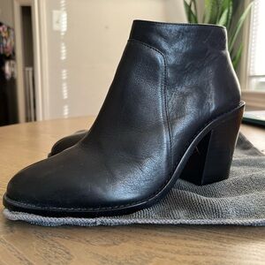 Loeffler Randall Ella Booties - Black, Size 8